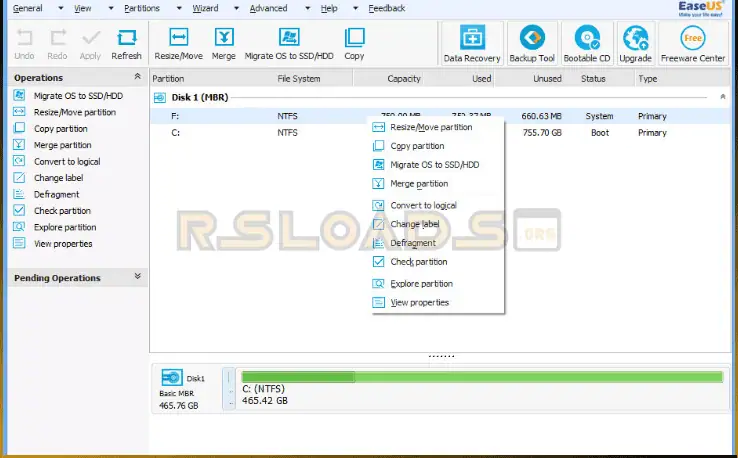 EaseUS Partition Master-3